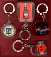 ** LOT  6  PORTE - CLEFS  BIERES ** - Schlüsselanhänger