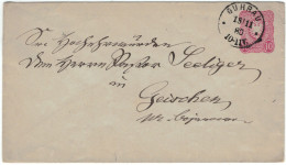 Ganzsache - Guhrau Gora 1880 > Bojanowo Früher Bajanowe (rsA) - Enveloppes