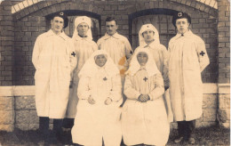 Braine-l'Alleud Photocarte Vanderplancq1918 Hôpital Installé Au Couvent Des Soeurs De Marie à L'hermite - Braine-l'Alleud