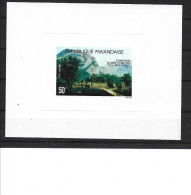 1977 RWANDA  PA 11 ** Langue Française, Epreuve De Luxe - Unused Stamps