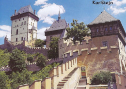 *CPM - TCHEQUIE - KARLSTEIN - Le Chateau - Tschechische Republik