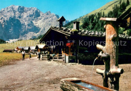 73628941 Engalm Am Grossen Ahornboden Mit Grubenkarspitze Engalm - Other & Unclassified