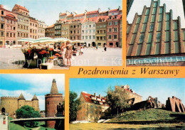 73628900 Warszawa Altstaedter Ring Altstadt Giebel Kathedrale Barbikan Pulvertur - Poland