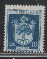 SAINT- MARIN  89 // YVERT 259 // 1945-46 - Neufs