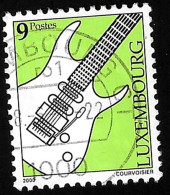 2000 Electric Guitar Michel LU 1522 Stamp Number LU 1045 Yvert Et Tellier LU 1472 Stanley Gibbons LU 1524 Used - Used Stamps