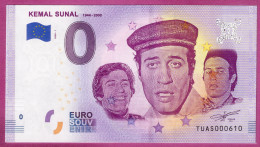 0-Euro TUAS 2020-1  KEMAL SUNAL 1944-2000 - Privéproeven