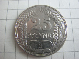 Germany 25 Pfennig 1912 D - 25 Pfennig