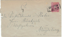 Ganzsache - Genthin Landkreis Jerichower Land In Sachsen-Anhalt > Magdeburg 1879 - Covers