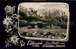 73628638 Ellmau Tirol Panorama Mit Wildem Kaiser Ellmau Tirol - Other & Unclassified