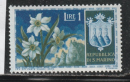 SAINT- MARIN 91 // YVERT 374 // 1953 - Unused Stamps