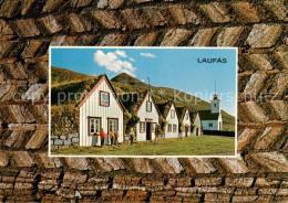 73628626 Island Iceland Pfarrhof Laufas Heute Heimatmuseum  - Islande