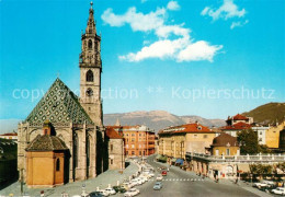 73628610 Bozen Suedtirol Walterplatz Mit Pfarrkirche Bozen Suedtirol - Otros & Sin Clasificación