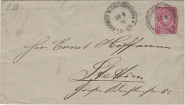 Ganzsache - Walther Hoffmann Barmen-Wichlinghausen 1878 > Stettin - Enveloppes