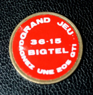 Jeton (pièce De 10 Francs) "Pile Ou Pub" Grand Jeu - Gagnez Une 205 GTI - Other & Unclassified