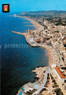 73628507 Sitges Vista Desde San Sebastian Fliegeraufnahme  Sitges - Sonstige & Ohne Zuordnung