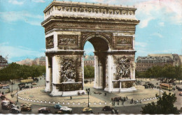 CPM - P - PARIS - ARC DE TRIOMPHE - PLACE DE L'ETOILE - Triumphbogen