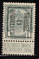 Typo 17B (BRUSSEL 11 BRUXELLES) - O/used - Sobreimpresos 1906-12 (Armarios)