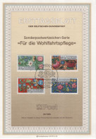 Germany Deutschland 1985-20 Fur Die Wohlfahrtspflege, Butterfly Butterflies Flower Flowers, Canceled In Bonn - 1981-1990