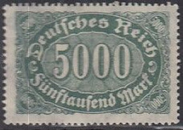 DR  256 A, Postfrisch **, Queroffset, 1922 - Nuevos