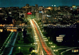 73628189 Beograd Belgrad Stadtansicht Bei Nacht Beograd Belgrad - Serbie