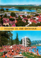73628185 Beograd Belgrad Panorama Schwimmbad Beograd Belgrad - Serbie