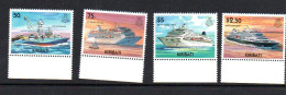 KIRIBATI - 2004  - MERCHANT SHIPS SET OF 4  MINT NEVER HINGED SG CAT £13 - Kiribati (1979-...)