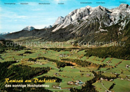 73628121 Ramsau Dachstein Steiermark Fliegeraufnahme Mit Dachsteinmassiv Ramsau  - Andere & Zonder Classificatie