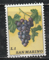 SAINT- MARIN 100 // YVERT 837 // 1973 - Unused Stamps
