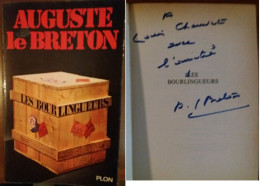 C1 Auguste LE BRETON Les BOURLINGUEURS EO 1972 DEDICACE Envoi SIGNED PORT INCLUS France - Plon