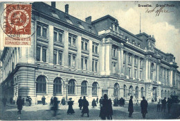 Brussel - Grand'Poste - Cafés, Hôtels, Restaurants