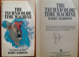 C1 Harry HARRISON The TECHNICOLOR TIME MACHINE Berkley 1968 Envoi DEDICACE Signed  Port Inclus France - Libros Autografiados