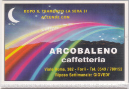 Calendarietto - Arcobaleno Caffetteria - Forli - Anno 1997 - Formato Piccolo : 1991-00