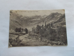 GAVARNIE  ( 65 Hautes Pyrenees )  LE CIRQUE ET LE GAVE VUE GENERALE 1923 - Gavarnie