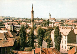 73627819 Eger Cheb Tschechien Latkep A Minarettel Stadtbild Mit Minarett XVI Jhd - Tchéquie