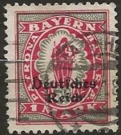 Allemagne: Bavière N°206 (ref.2) - Gebruikt