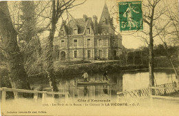 CPA DINARD (Côte D'Emeraude) - Les Bords De La Rance, Le Château De La Vicomté (n° 3729) - Dinard