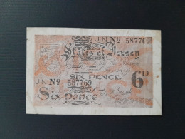 JERSEY 6 PENCE 1941 - Other & Unclassified