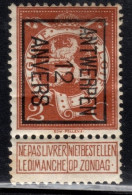Typo 32B (ANTWERPEN 12 ANVERS) - O/used - Typografisch 1912-14 (Cijfer-leeuw)