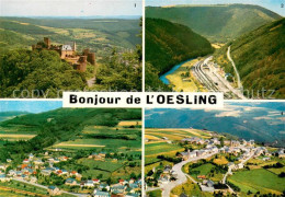 73627518 Bourscheid_Luxembourg Le Chateau Goebelsmuehle Michelau Le Village - Sonstige & Ohne Zuordnung