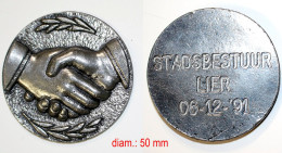 Médaille Civile-BE_stadsbestuurd Lier_21-19 - Sonstige & Ohne Zuordnung