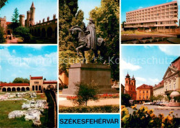 73627513 Szekesfehervar Telansichten Schloss Statue Szekesfehervar - Hungría