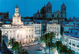 73627466 Cadiz Andalucia Ayuntamiento Y Catedral Cadiz Andalucia - Altri & Non Classificati