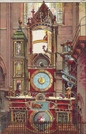 *CPA - 67 STRASBOURG - (carte à Système Colorisée) - L'horloge Astronomique De La Cathédrale - Strasbourg