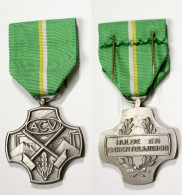 Médaille Syndicats-BE_ACV_002_Argent_syndicat Chrétrien_Christelijk Vakverbond_D_21-19 - Professionali / Di Società