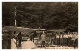 Epinal - (Louvroie) - Le Lt Aviateur Des Prez De La Morlais Et Son Blériot (Testart) - Golbey