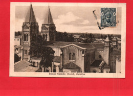 18700  ZANZIBAR  Roman Catholic Church  Eglise Catholique Romane    (2 Scans )  Zanzibar - Tanzanie