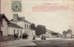 FISMES   ( MARNE )     LA GARE - Fismes