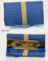 Médaille-RDA_003_ruban De Rappel_fur Treurdienst Der Deutshen Post DDR_21-16_D - Alemania