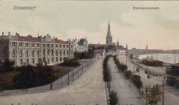 AK Düsseldorf - Rheinpromenade - 1957  (69104) - Duesseldorf