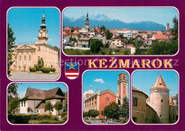 73627195 Kezmarok Mestska Radnica Dreveny Kostol Cast Hradieb Kezmarok - Tschechische Republik